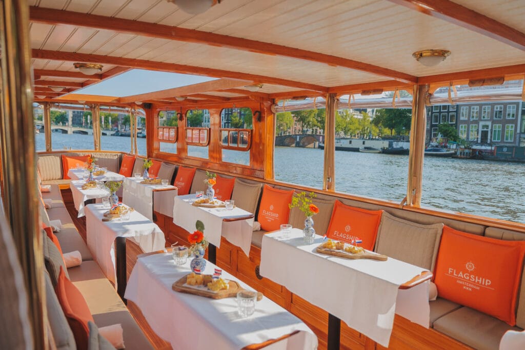 Cheese and wine cruise amsterdam