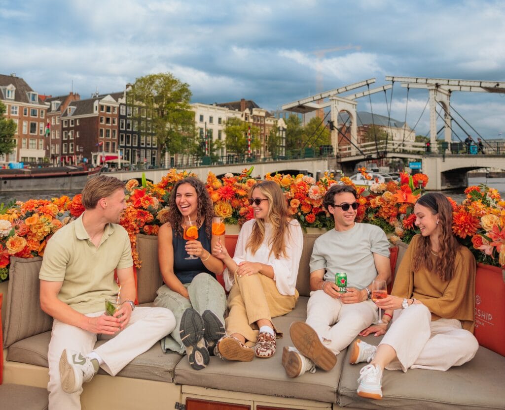 Bootje varen Amsterdam