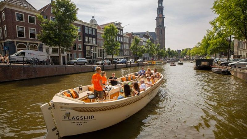 croisière canaux Amsterdam