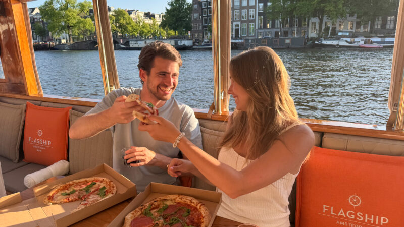 Pizza & Drinks boot
