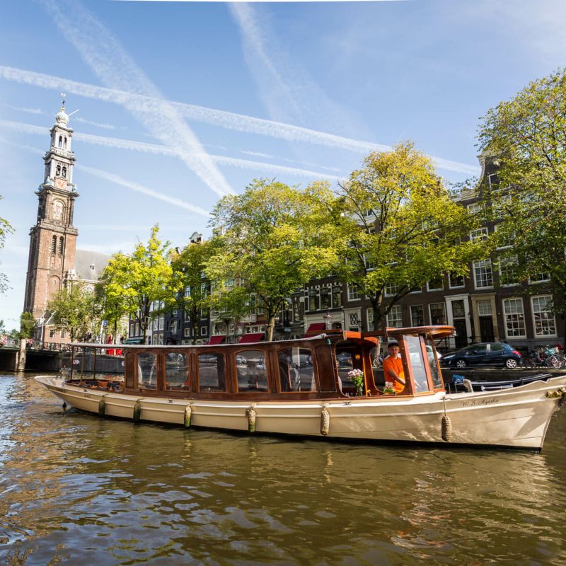 Rondvaartboot Amsterdam