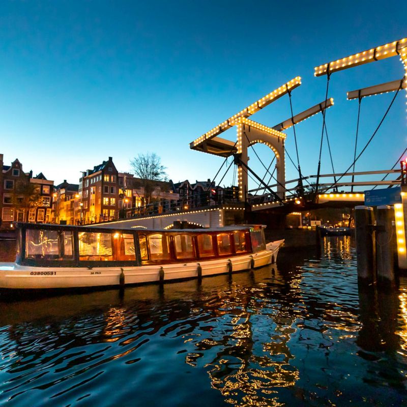 Rondvaartboot Amsterdam