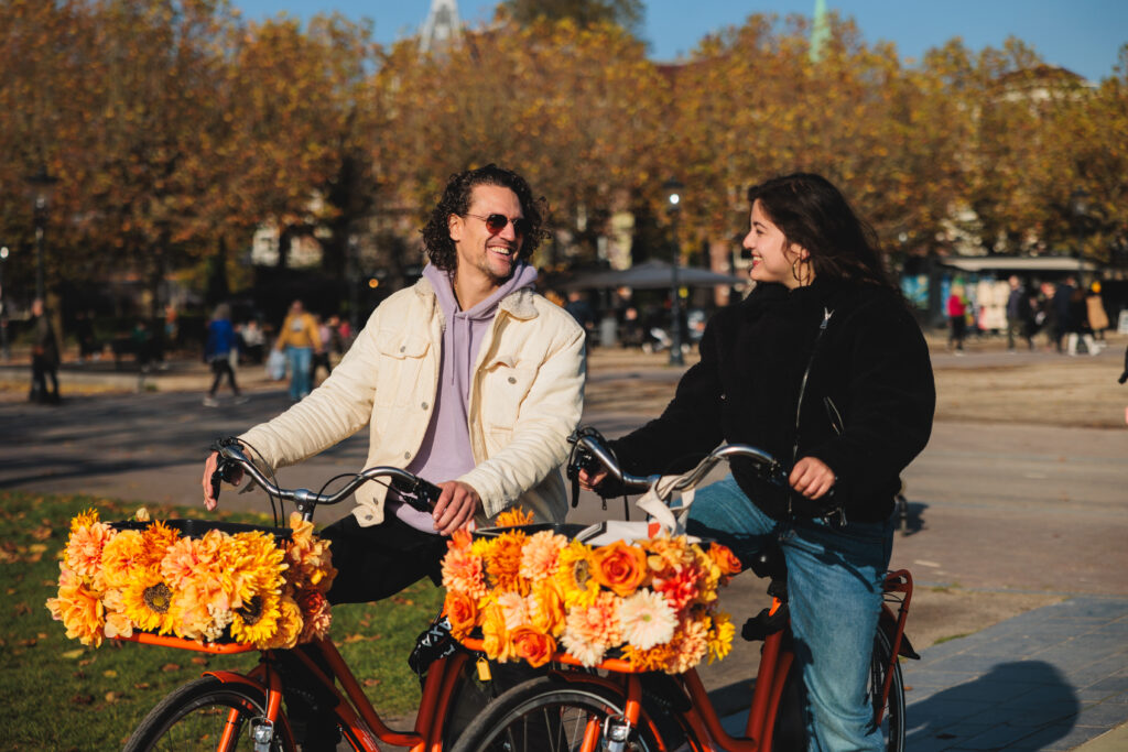 Tour della città di Amsterdam in bicicletta