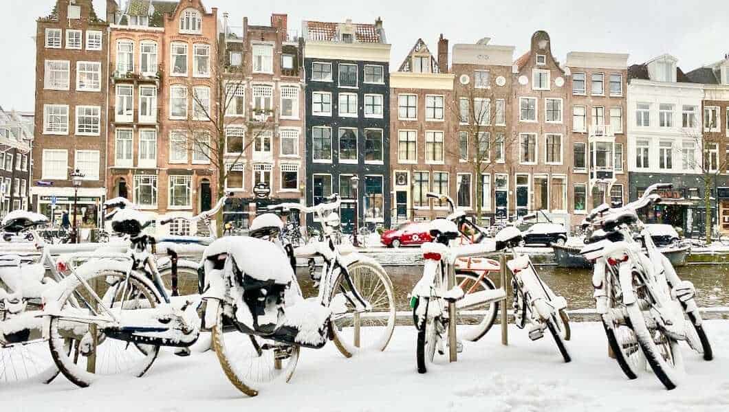 Der Winter in Amsterdam