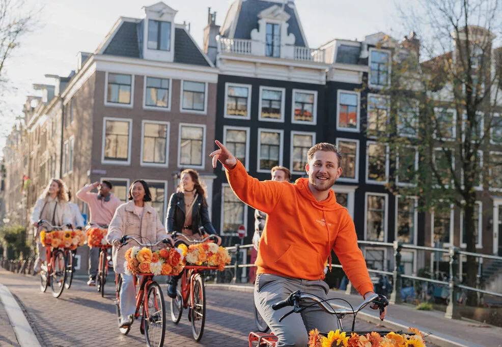 Amsterdam Top Highlights City Bike Tour