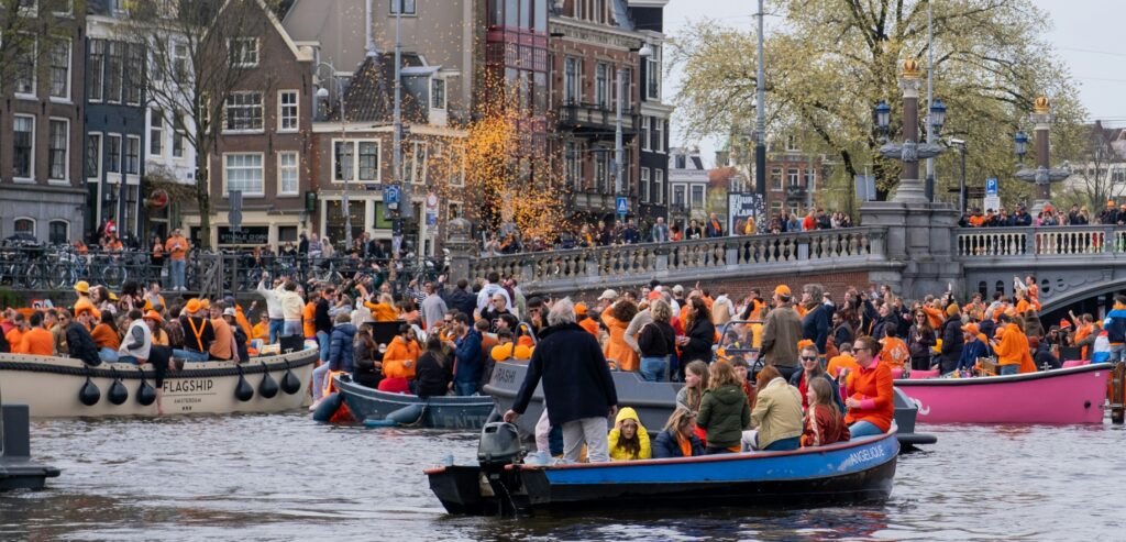 Privéboot voor Koningsdag