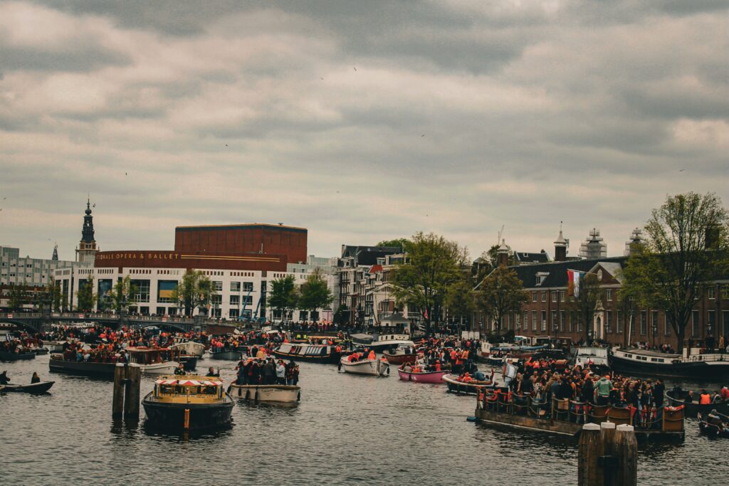 Privéboot voor Koningsdag