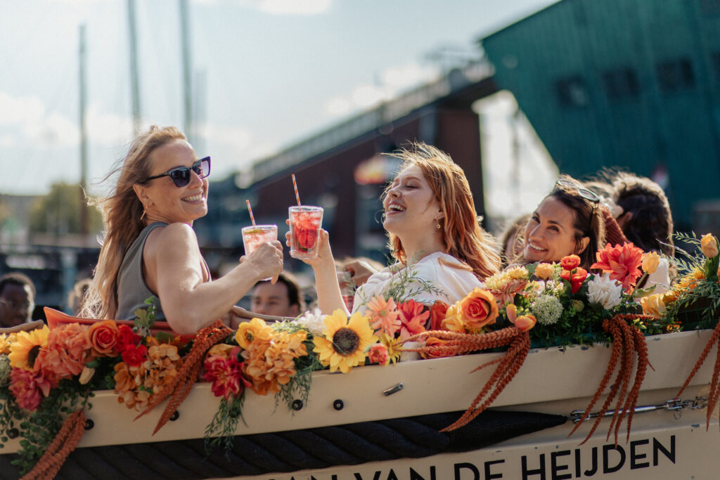Bootje varen Amsterdam