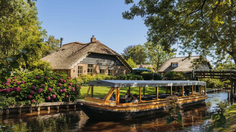 Dagtrip naar Giethoorn vanuit Amsterdam